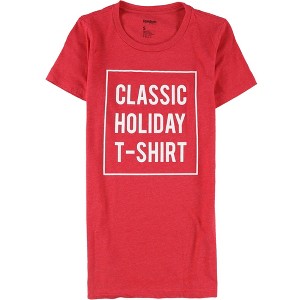 Reebok Womens Classic Holiday Graphic T-Shirt - 1 of 2