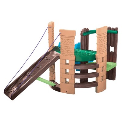 little tikes wooden climbing frame