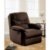 Microfiber Motion Recliner, Comfortable Living Room Reclining Chair with Pillow-Top Arms - 2 of 4