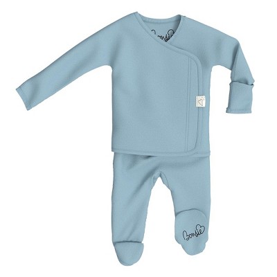Bonsie Skin to Skin Babywear - Footie - Ripple