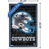 Trends International NFL Dallas Cowboys - Neon Helmet 23 Framed Wall Poster Prints - 3 of 4