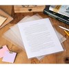 Paper Junkie 24-Pack Clear Project Protector Folders for Letter Size Documents, 11.4 x 8.9 inches - 2 of 4