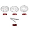 Unique Bargains Stainless Steel Durable High-Temperature Resistant Wear Resistant Steamer Rack with Stand - 3 of 4