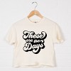 Simply Sage Market These Are The Days Retro Boxy Crop Top - 3 of 4