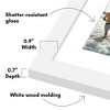 Americanflat 5.5x14 Collage Picture Frame - Fits Three 3x3 Photos or One 5.5x14 Photo - 3 of 4
