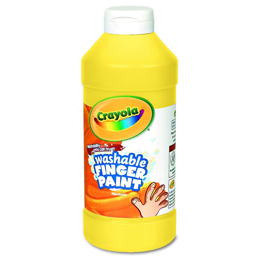 UPC 071662565343 product image for Crayola 16oz Washable Fingerpaint - Yellow | upcitemdb.com