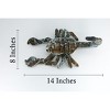 Collectible Wildlife Gifts | Scorpion, Brown, Very Nice Plush, Stuffed Arachnids, Realistic Figure,    14 - 3 of 4