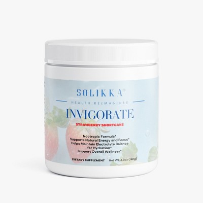 Solikka Invigorate Nootropic Hydr-8 (Strawberry Shortcake)