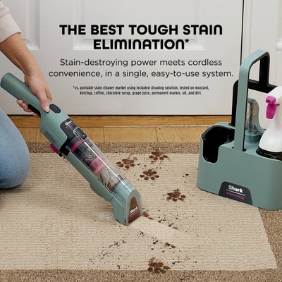 Shark StainForce Portable Cordless Spot & Stain Cleaner with Dual-Activated Cleaning Solution HX101 Gray - Thumbnail 3