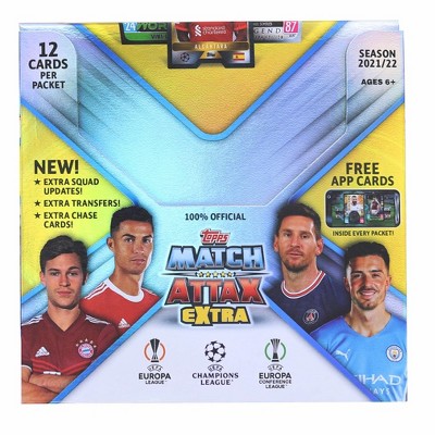 Topps 2021/2022 Topps UEFA Champions League Match Attax Extra Box | 24 Packs