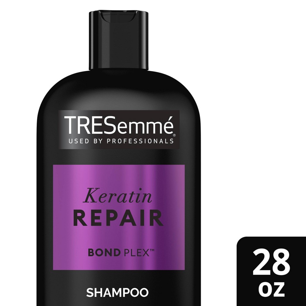 Photos - Hair Product TRESemme Cruelty-free Keratin Repair Shampoo for Damaged Hair - 28 fl oz 