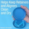 Impresa [3 Pack] Retainer Case Set Intended for Invisalign Teeth Aligner - Slim Pocket-Sized Aligner Case - 3 of 4