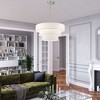 Livex Lighting Warrenville 4 - Light Pendant in  Brushed Nickel - 3 of 4