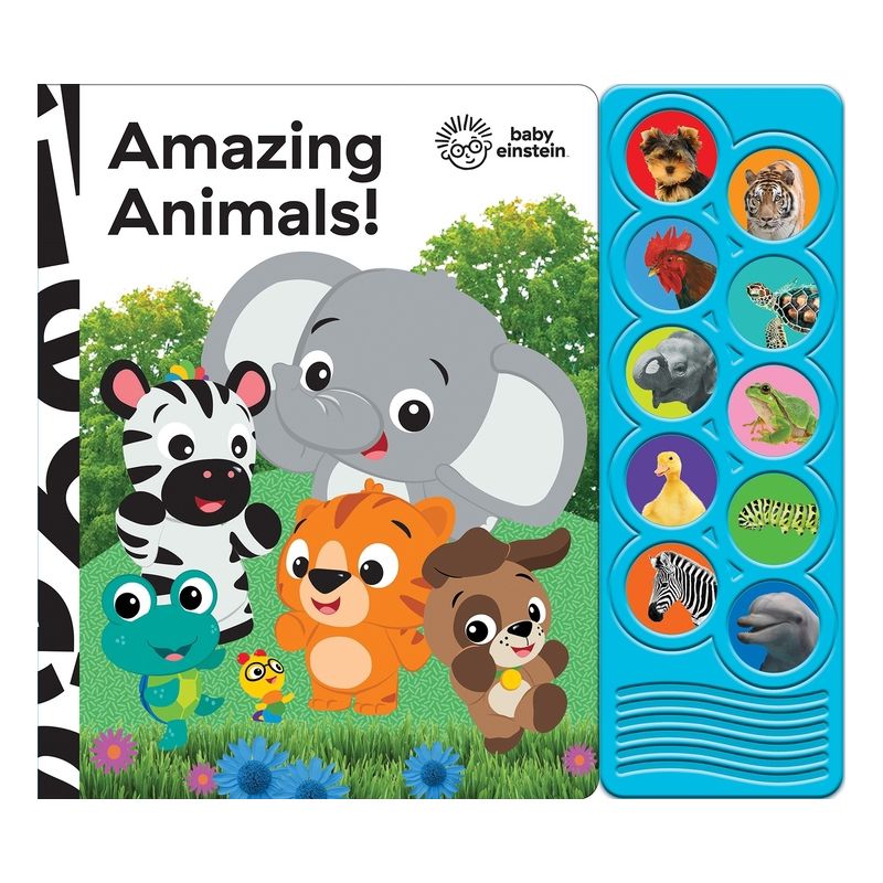 Baby Einstein Amazing Animals 10 Button Sound Book (Board Book), 1 of 8