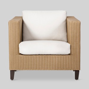 Fullerton Wicker Patio Club Chair - Linen - Project 62