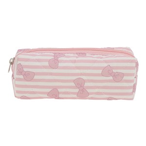 Unique Bargains 1 Pc Simple Floral Style Drawstring Makeup Bag for Vacation Polyester - 1 of 4