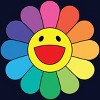 Adult Design By Humans Daisy Flower Rainbow Pride By PINHEAD66 T-Shirt - 2 of 2