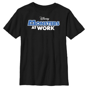 Boy's Monsters at Work Classic Logo Tee T-Shirt - 1 of 4
