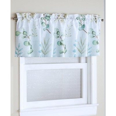 The Lakeside Collection Botanical Leaves Bath Collection - Valance