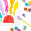 12ct Washable Tempera Paint Set With Paintbrush - Mondo Llama™ : Target