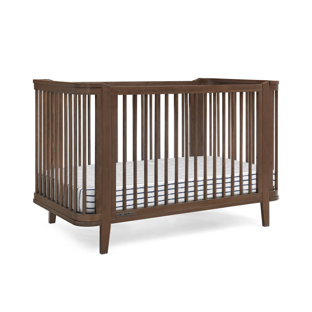 Photos - Cot Delta Children Noah 4-In-1 Convertible Crib Greenguard Gold Certified - Teak Brown