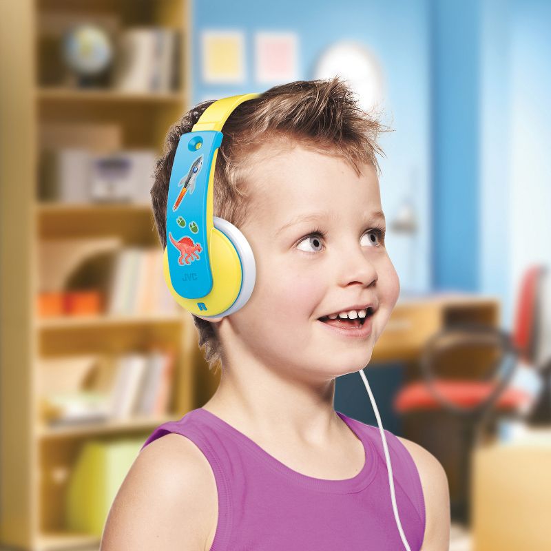 JVC® Tinyphones Kids' Over-Ear Child-Safe Headphones, HA-KD7, 4 of 6