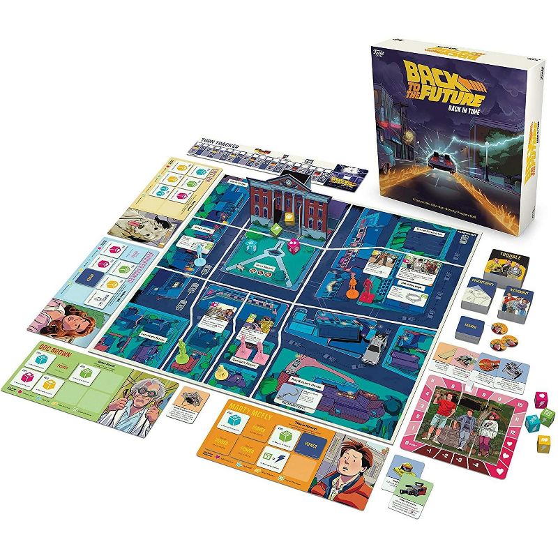 Funko Back To The Future Back In Time Funko Board Game | 2-4 Players, 1 of 5