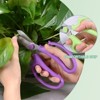 Unique Bargains Stainless Steel Garden Comfortable Grip Pruning Shears - 4 of 4
