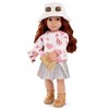 Our Generation Furry Fun Heart-Print Sweater & Skirt Outfit with Accessories for 18" Dolls - 3 of 4