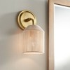 Possini Euro Design Possini Euro Jacob 11" High Gold and Natural Rope Wall Sconce - 2 of 4