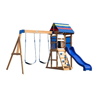 Photo 1 of ***only box 2 of 2**** missing one box****Backyard Discovery Bay Pointe Swing Set