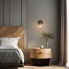 LNC Erharting Polished Gold and Ripple Glass Mason Jar Modern/Contemporary Vanity Lights, 1 Light/ 2 Light/3 Light/4 Light - 4 of 4