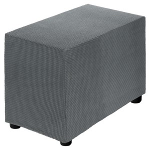 Unique Bargains Polyester Rectangular Stretchy Elastic Stool Cover - 1 of 4