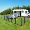 Dog Playpen Outdoor Extra Wide 24 Panels Heavy Duty Dog Fence 32" Height - 2 of 4