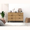 TIRAMISUBEST 7-Drawer Dresser - Modern Wood Storage Cabinet in Walnut for Bedroom, Nursery or Closet - 2 of 4