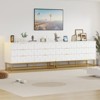 6 Drawer Dresser for Bedroom with Metal Legs, Storage Chest Cabinet Organizer for Living Room, Hallway, Entryway - 4 of 4