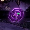 Mr. Halloween 4 ft. Outdoor Animated Spider Web - Purple Web - 2 of 4