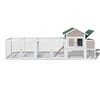 Chicken Coop, Wooden Hen Cage With Waterproof Roof, Built-in Slide-out Tray, Sliding Door, Lock Ultraviolet-proof Pet Cage - 4 of 4