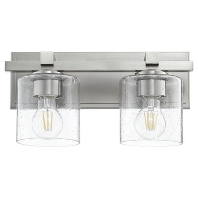 Quorum Lighting 2 - Light Vanity in  Satin Nickel
