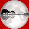 Men's Design By Humans Moonlight Nature Guitar II By Maryedenoa T-Shirt - 2 of 4
