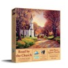 Sunsout Road by the Church 500 pc   Jigsaw Puzzle 62809 - 2 of 4