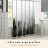 LunaLulinlk Shower Curtain with Hooks – Heavy-Duty Mold/Mildew-Resistant - 2 of 4