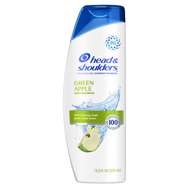 Head & Shoulders Green Apple Anti Dandruff Shampoo for Dry & Itchy Scalp, 3 of 17
