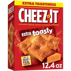Cheez-It Extra Toasty Baked Snack Crackers - 12.4oz - 1 of 4