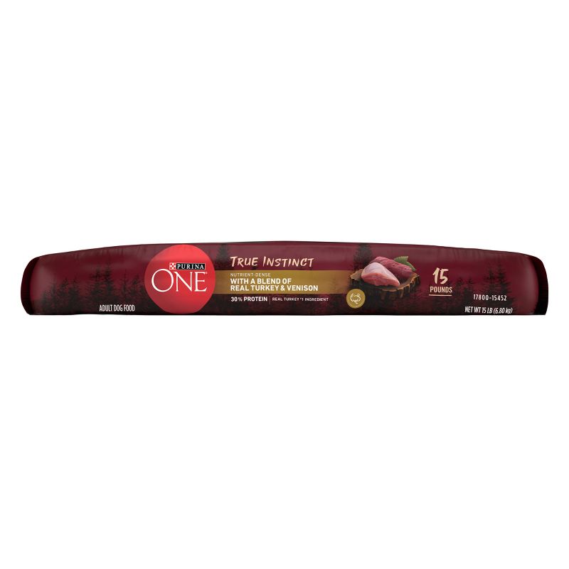 Purina ONE SmartBlend True Instinct Natural Dry Dog Food with Real Turkey & Venison, 6 of 9