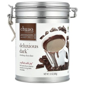 Chuao Chocolatier, Drinking Chocolate, Deluxious Dark™, 12 oz - 1 of 4