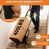 3-in-1 Stair Climber Dolly with 6 Wheels, Telescoping Handle, 440LB, Hand Truck for Smooth Stair Descent, Moving, Groceries, Logistics - 3 of 4