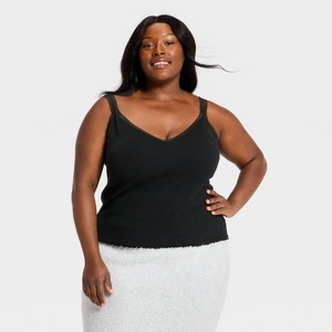 Women's Lace Trim Cami - Universal Thread™ - 1 of 3