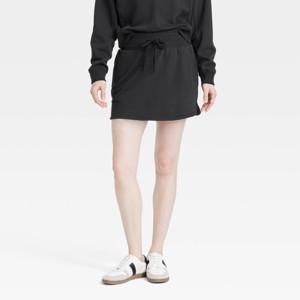 Women's French Terry High-Rise Skort - JoyLab™ - 1 of 4