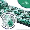Aqua Leisure Contour Lounge Water Floats and Inflatables - Teal Fern Print - 3 of 4
